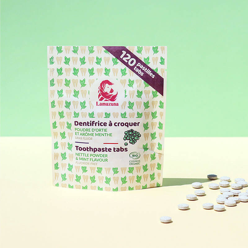 Toothpaste tabs - Nettle powder & mint flavour
