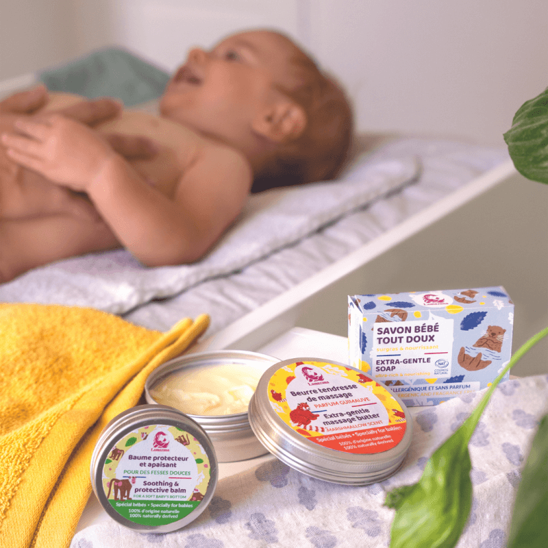 Savon crème pour bébé