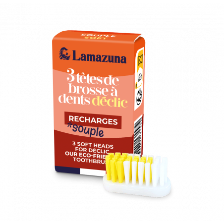 Recharges souple brosses à dents Lamazuna