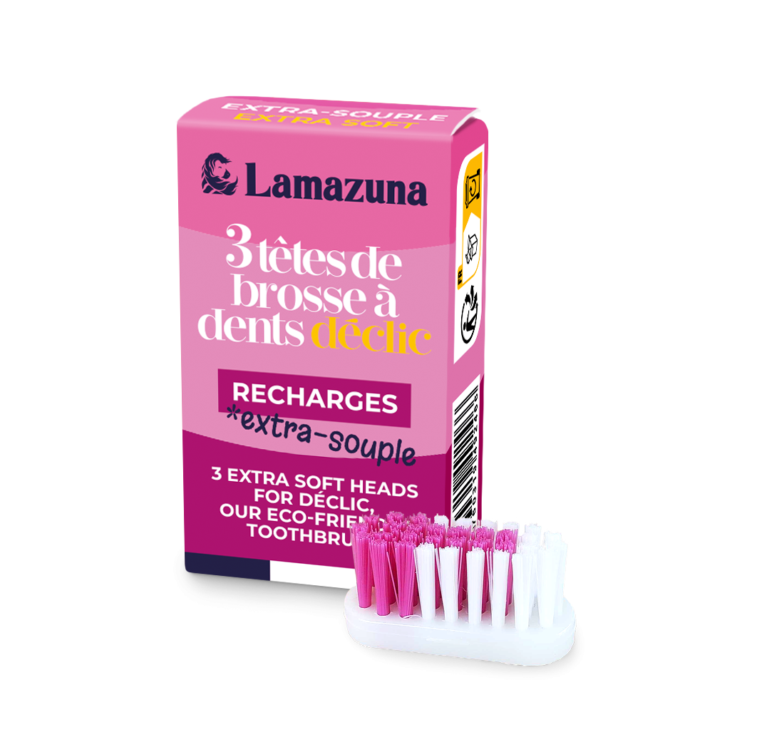 Recharges extra-souple brosses à dents Lamazuna