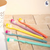 Medium replaceable-head toothbrush