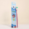 Medium replaceable-head toothbrush