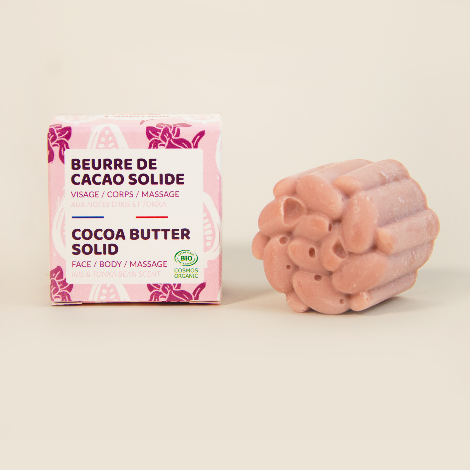Beurre de cacao solide Iris & Tonka Beurre de cacao solide Iris & Tonka
