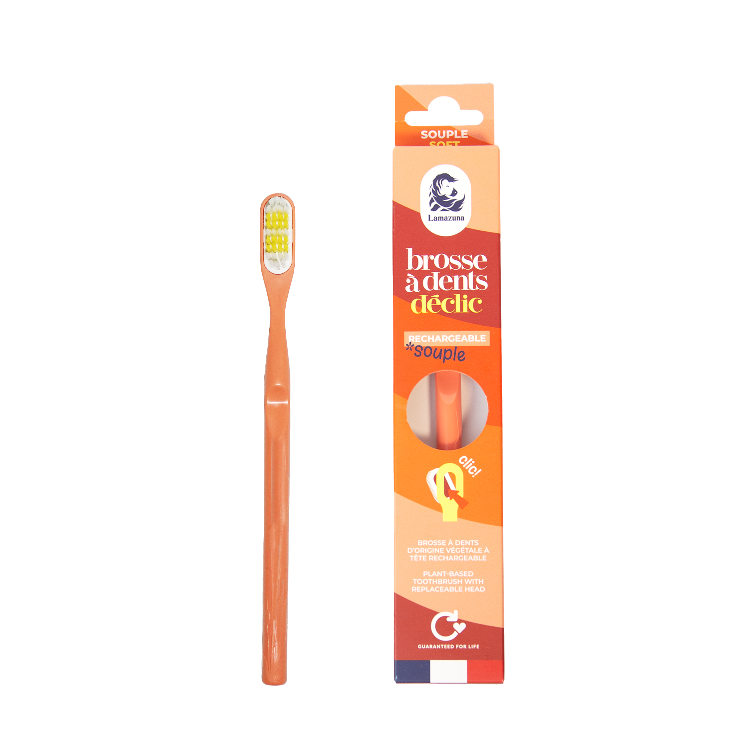 Brosse à dents souple Corail