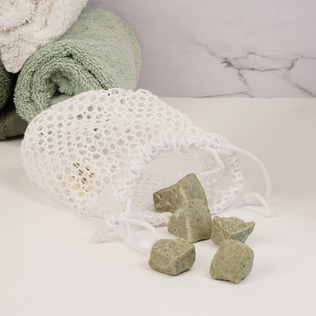 Anti-waste soap bag
