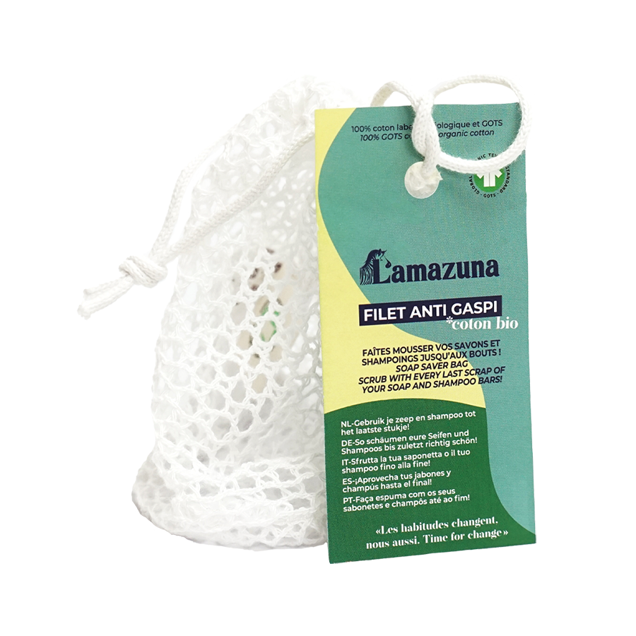 Anti-waste soap bag