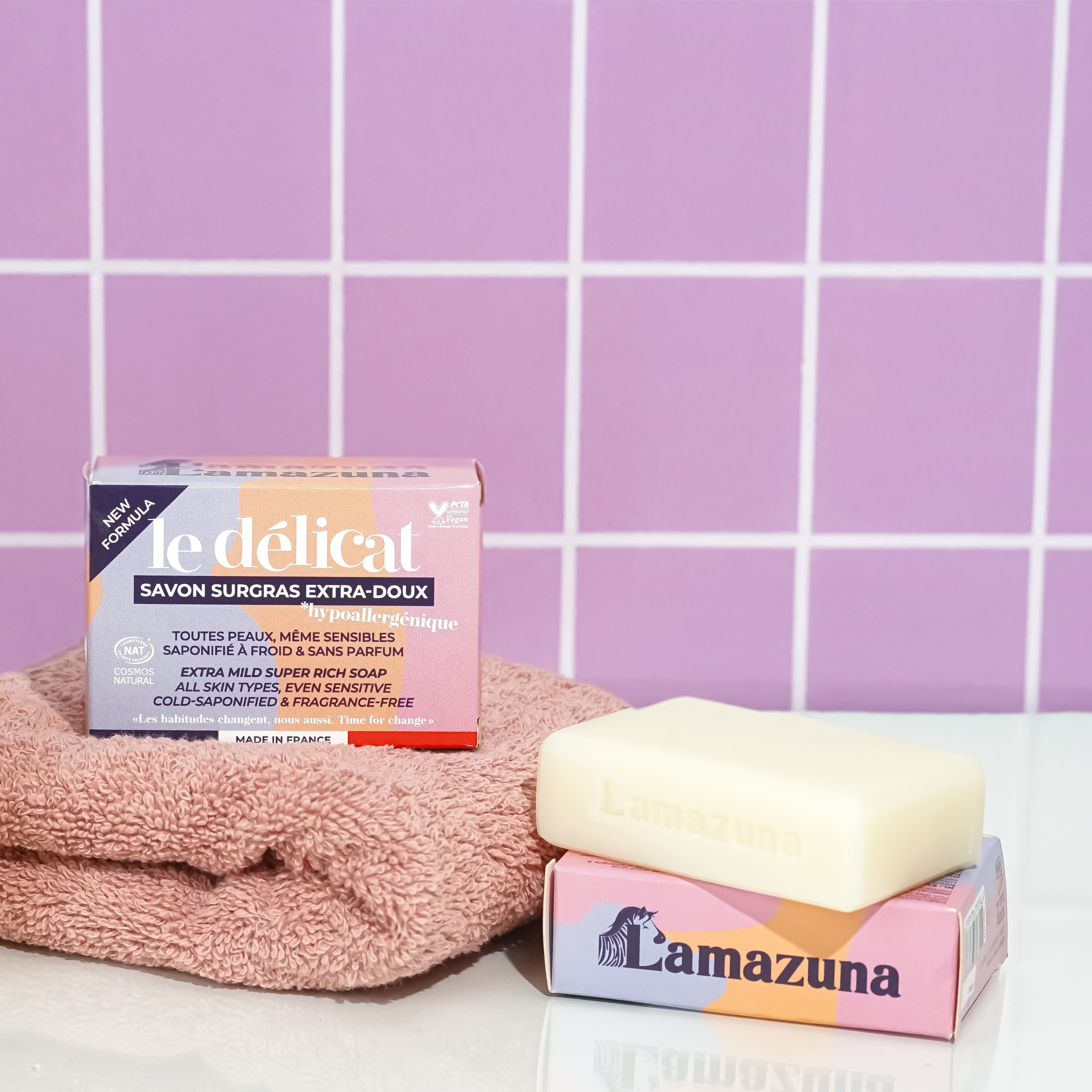 Savon hypoallergénique Lamazuna
