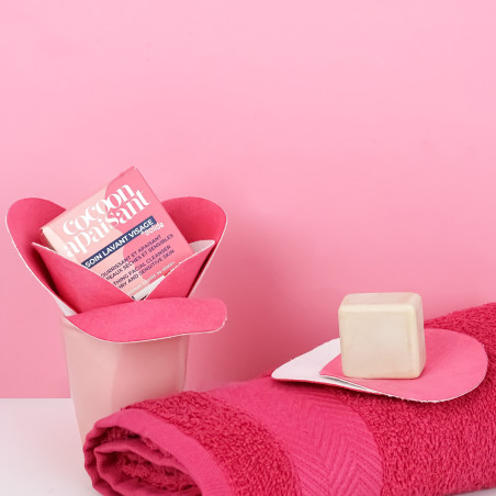 Duo Rose st valentin, zéro déchet