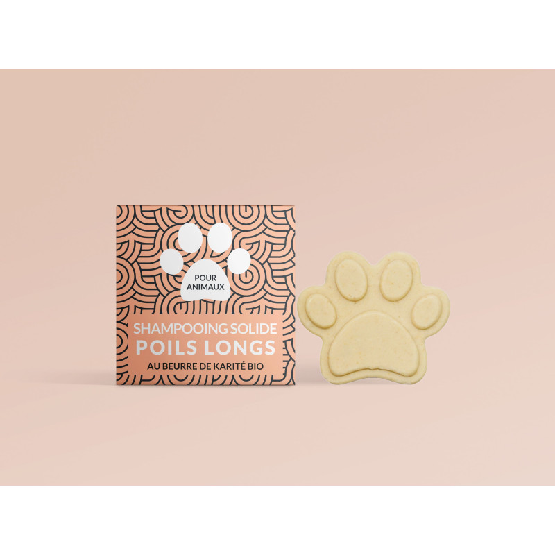 Solid shampoo for dogs with...