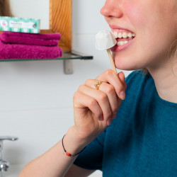 dentifrice à grignoter menthe poivrée zéro déchet