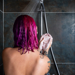 Utilisation du shampoing solide pour cheveux colorés