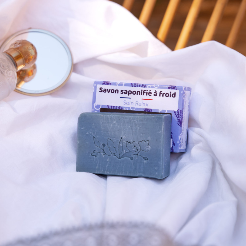 Savon gommant saponifié à froid - 
