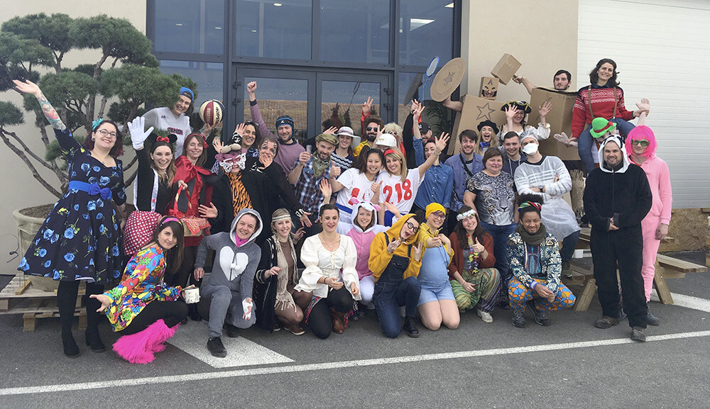 L'équipe pour carnaval !